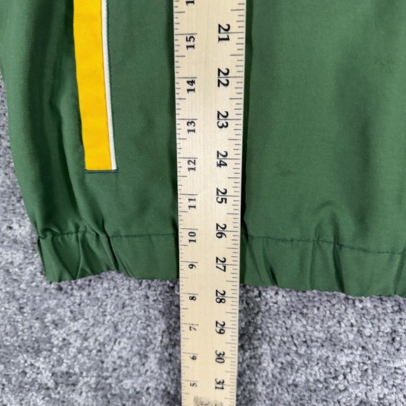 Green Bay Packers Jacket Mens Medium Green NFL Football Team Apparel Pullover - Picture 5 of 8